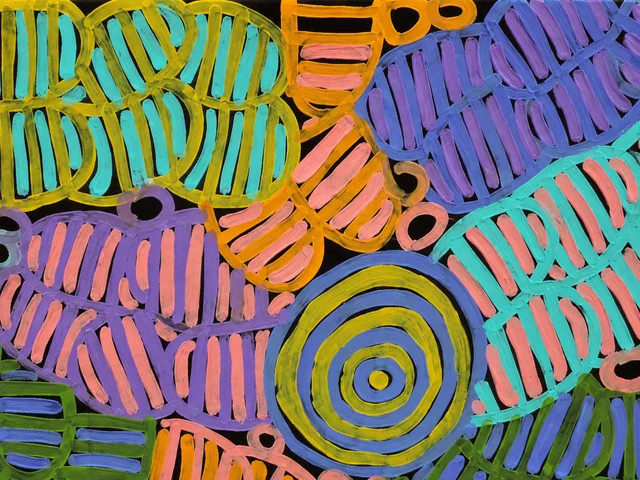 Decorative abstract artwork