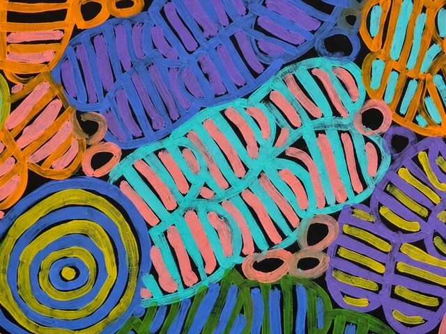 Decorative abstract artwork