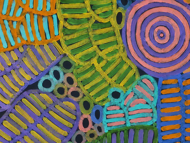 Decorative abstract artwork