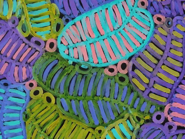 Decorative abstract artwork