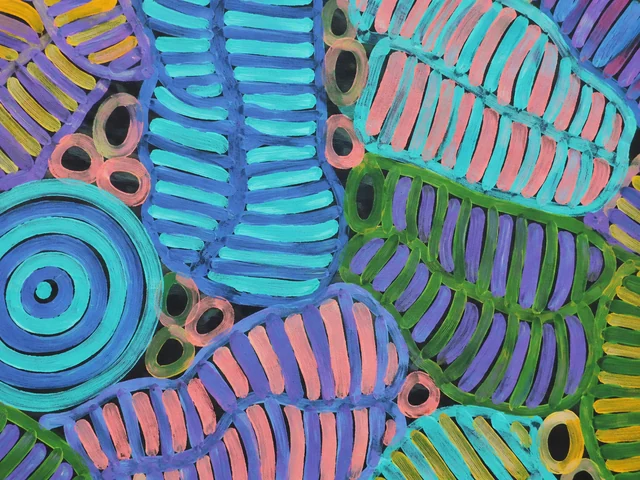Decorative abstract artwork