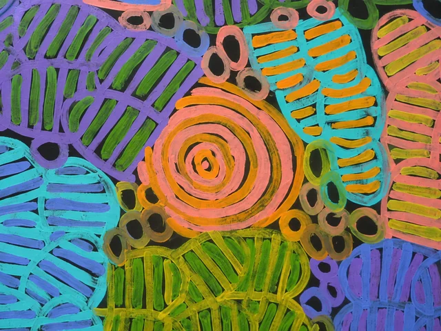 Decorative abstract artwork
