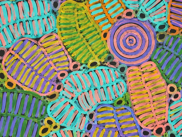 Decorative abstract artwork