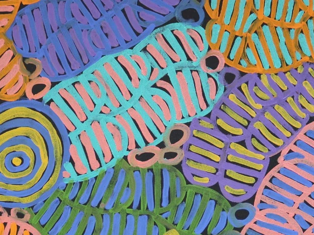 Decorative abstract artwork