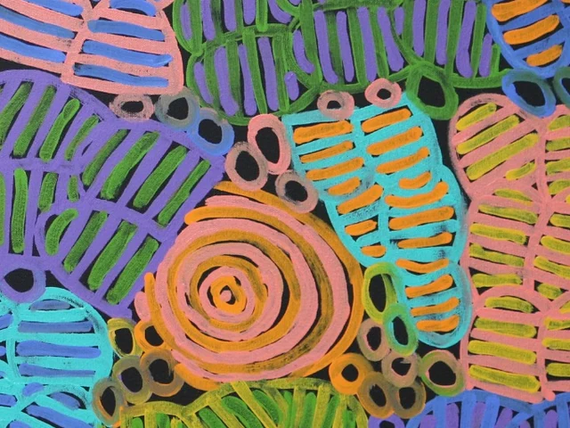 Decorative abstract artwork