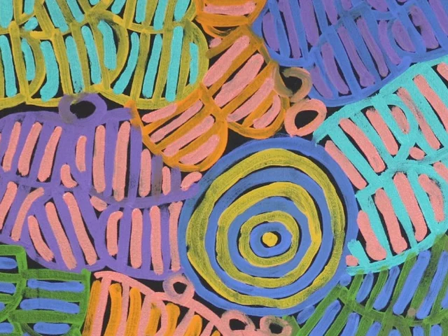 Decorative abstract artwork