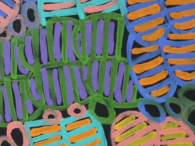 Decorative abstract artwork