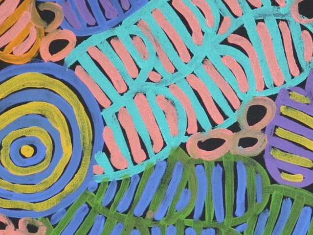 Decorative abstract artwork