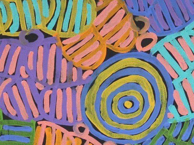 Decorative abstract artwork