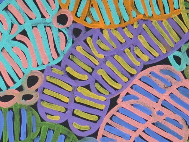 Decorative abstract artwork