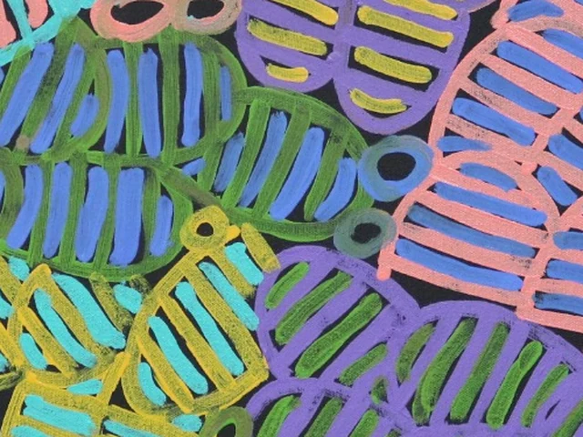 Decorative abstract artwork