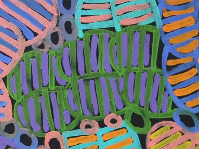Decorative abstract artwork