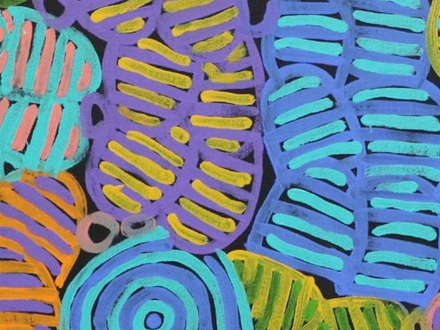 Decorative abstract artwork