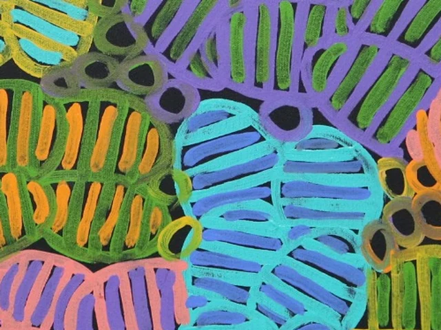 Decorative abstract artwork