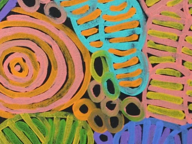Decorative abstract artwork
