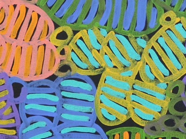 Decorative abstract artwork