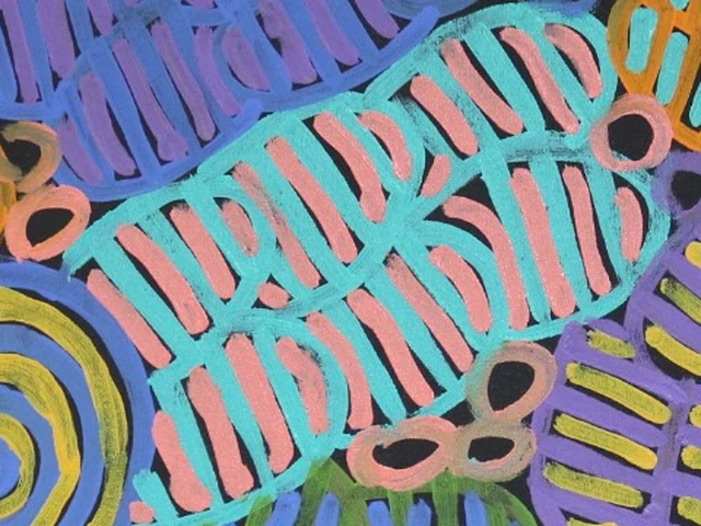 Decorative abstract artwork