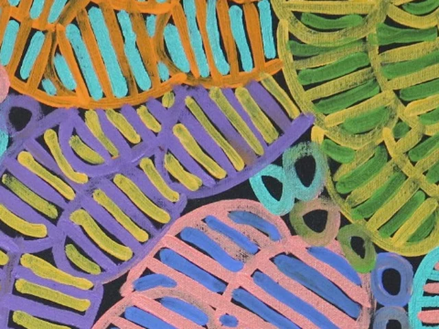 Decorative abstract artwork