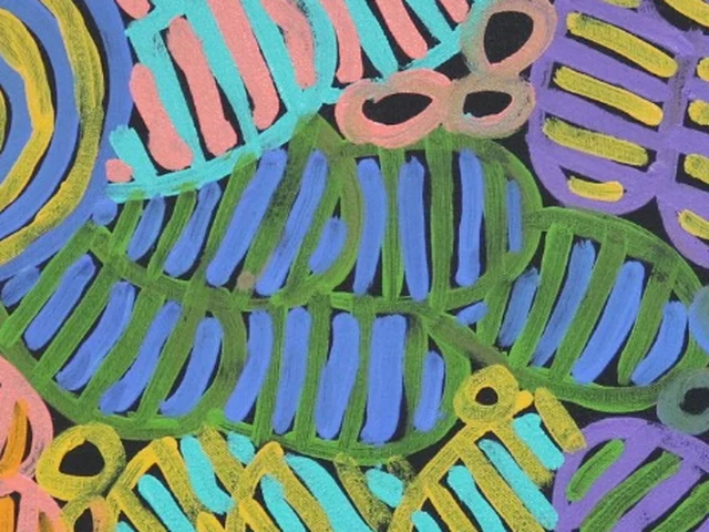 Decorative abstract artwork