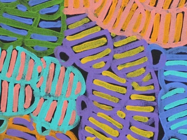 Decorative abstract artwork