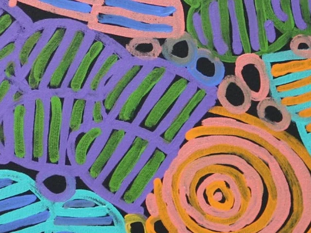Decorative abstract artwork