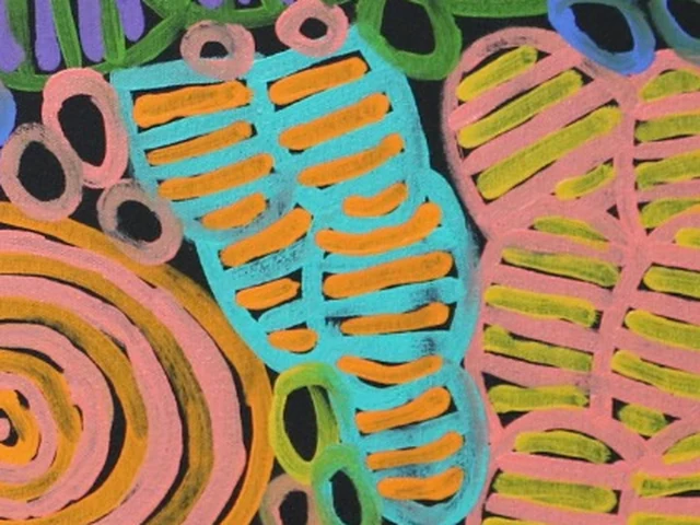 Decorative abstract artwork