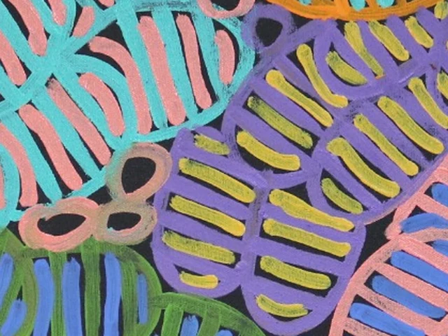 Decorative abstract artwork